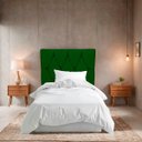 Ver imagem 2 de Cabeceira Estofada para Cama de Solteiro 90 Athena Suede