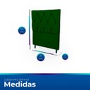 Ver imagem 6 de Cabeceira Estofada para Cama de Solteiro 90 Athena Suede