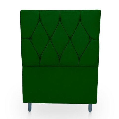 Cabeceira Estofada para Cama de Solteiro 90 Athena Suede