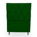 Ver imagem 1 de Cabeceira Estofada para Cama de Solteiro 90 Athena Suede