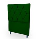 Ver imagem 4 de Cabeceira Estofada para Cama de Solteiro 90 Athena Suede