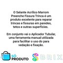 Ver imagem 3 de Selante Acrílico Marrom Preenche Fissura Trinca e Aplicador