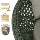 Ver imagem 4 de Chaise Hungria Pintura Marrom Corda Náutica E8 Trama Verde