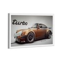 Ver imagem 1 de Quadro Porsche Gold 911 Turbo Br Artes