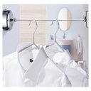 Ver imagem 2 de Varal Parede Pratico Retrátil 187,5 Cm Inox Ajustável Aço