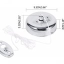 Ver imagem 6 de Varal Parede Pratico Retrátil 187,5 Cm Inox Ajustável Aço