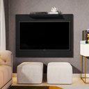 Ver imagem 4 de Painel Paris para TV 50 Polegadas Sala Estar:Preto