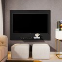 Ver imagem 2 de Painel Paris para TV 50 Polegadas Sala Estar:Preto