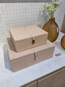 Ver imagem 3 de Caixa Decorativa em Mdf com Revestimento em Pu 23,5cm 18717p Mart