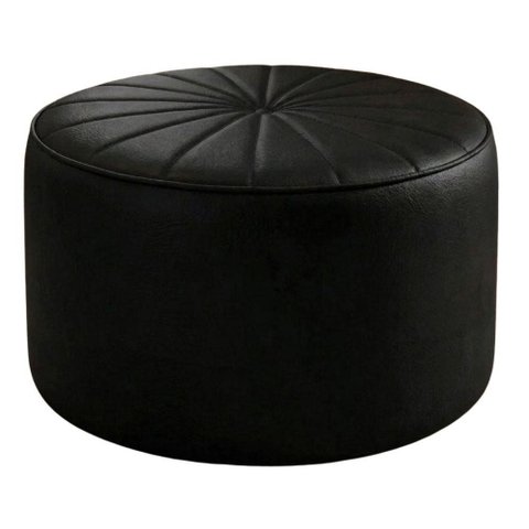Puff Decorativo Eron 73x73 cm Pes Fixos Courino Tcs 724 Moll
