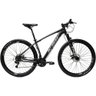 Bicicleta Aro 29 Ksw 24v Tourney Freio Hidraulico Trava e K7 - Preto-prata - 17" - 1