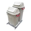 Ver imagem 1 de Lixeira Ecológica De Base Dupla Trilhos Jomer 8686