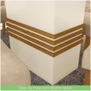 Ver imagem 4 de Conjunto Sala de Jantar Mesa 160cm 6 Cadeiras Melinda Casa 812 Nature Off White e Linho