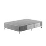Base Box Gaveta Casal Spubio Spu + Incofal Cinza 138x188x35cm - 1