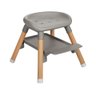 Cadeira Refeicao 6 em 1 Woody Grey (cinza) - Kikka Boo - 7