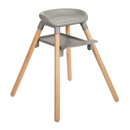 Cadeira Refeicao 6 em 1 Woody Grey (cinza) - Kikka Boo - 5