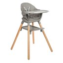 Ver imagem 1 de Cadeira Refeicao 6 em 1 Woody Grey (cinza) - Kikka Boo