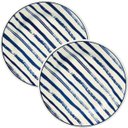 Ver imagem 2 de Kit Jogo Pratos Raso Jantar 8 Pessoas 8pçs Margaridas 24cm
