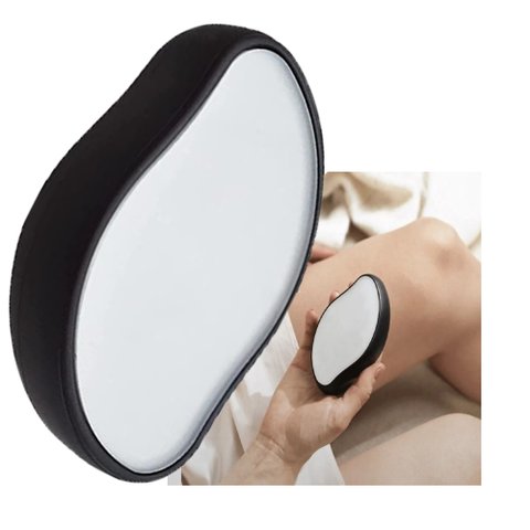 Pedra Depiladora Cristal Magico Esfoliante Reutilizavel Rosto Maos Braços Pernas Axilas Depilaçao Hi