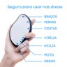 Pedra Depiladora Cristal Magico Esfoliante Reutilizavel Rosto Maos Braços Pernas Axilas Depilaçao Hi - 3