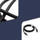 Ver imagem 3 de Cabo Preto Elg USB Tipo-C 240W 1 Metro - TC240
