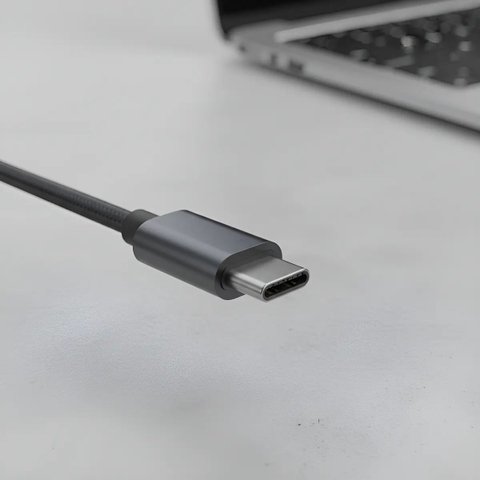 Cabo Preto Elg USB Tipo-C 240W 1 Metro - TC240