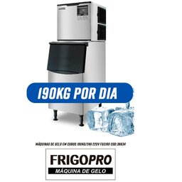 Máquina de Gelo em Cubos 190kg/24h 220v Fgc190 Frigopro - 2