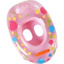 Ver imagem 1 de Boia Bote com Alça para Segurar 65x45cm Rosa