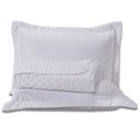 Ver imagem 1 de Kit Cobre Leito Colcha Sublime Percal 300 Fios Toque de Pluma Dupla Face com Fronhas King 03 Peças C