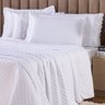 Kit Cobre Leito Colcha Sublime Percal 300 Fios Toque de Pluma Dupla Face com Fronhas King 03 Peças C - 3