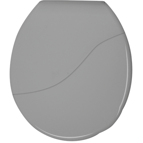 Assento Tampa para Vaso Sanitário Oval Plus Berllart Cinza Claro Durín