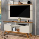 Ver imagem 7 de Painel Com Rack TV 55 Pol 1420X1475 Off White Nature Tebar