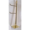 Ver imagem 2 de Papeleira de Chão Quadrada com Reserva Dourada Gold