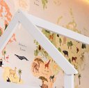Ver mais imagens de Cama Infantil Montessoriana Solteiro com Gavetas sem Colchão Branco - Completa