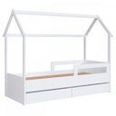 Ver imagem 5 de Cama Infantil Montessoriana Solteiro com Gavetas sem Colchão Branco - Completa