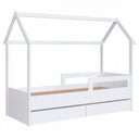Ver imagem 6 de Cama Infantil Montessoriana Solteiro com Gavetas sem Colchão Branco - Completa