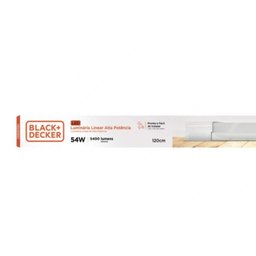 Luminaria Led Linear 110-240v 4000k 54w 5400 Lúmens Black+decker - 2
