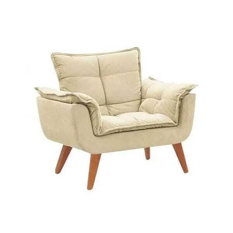 Poltrona Decorativa Opala Pé Palito