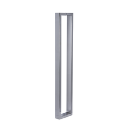 Puxador para Porta Barra Retangular Aço Inoxidavel 100cm Polido 1m - 1