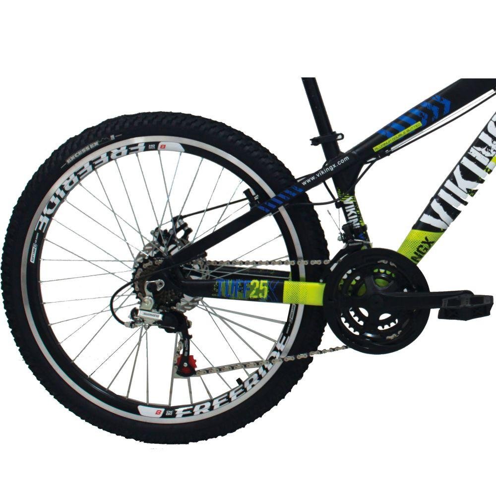 Bicicleta Viking X TUFF25 Freeride Aro 26 Freio a Disco 21