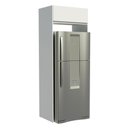 Ver imagem 6 de Porta Geladeira 1 Porta Basculante Branco Glamy Madesa