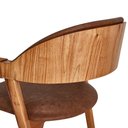 Ver imagem 4 de Cadeira Nicole Naturalle Courino Marrom