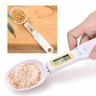 Colher Medidora Balança Digital Lcd Tempero Comida Grao Alimento Cozinha Cocçao Portatil Ralos e Ton - 1