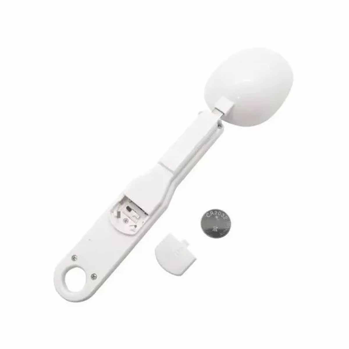 Colher Medidora Balança Digital Lcd Tempero Comida Grao Alimento Cozinha Cocçao Portatil Ralos e Ton - 9