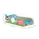 Ver imagem 2 de Cama Carro Fun Adesivada Fazendinha e Vaquinha Solteiro