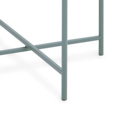 Mesa Decorativa Lateral Verde 50x40 cm - D'Rossi - 4