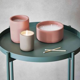 Mesa Decorativa Lateral Verde 50x40 cm - D'Rossi - 2