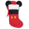 Meia com Orelha Mickey Mouse e Gorro Natalino Disney 52cm - 1