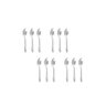 Colher de Cha e Cafe Jogo Colheres Talher Inox Victoria 24un - 3
