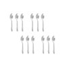 Colher de Cha e Cafe Jogo Colheres Talher Inox Victoria 24un - 2